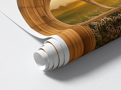 Ablak falmatrica 48x60 Ablak tájkép