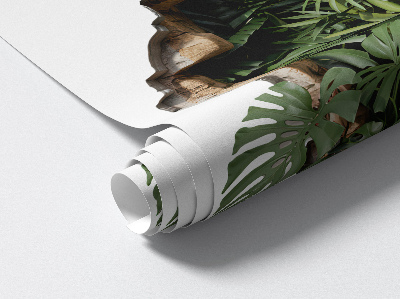 3D falmatrica lyuk 55x60 Trópusi természet