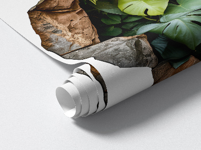 3D falmatrica lyuk 60x60 Trópusi oázis