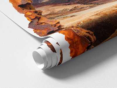 3D falmatrica lyuk 50x60 Hegyi táj