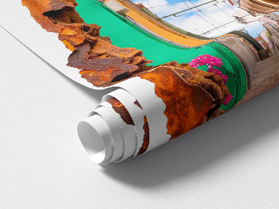 3D falmatrica lyuk 50x60 Nosztalgikus táj