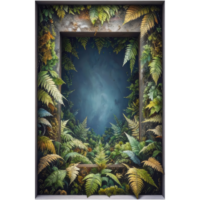 Ablak falmatrica 39x60 Természetes harmónia