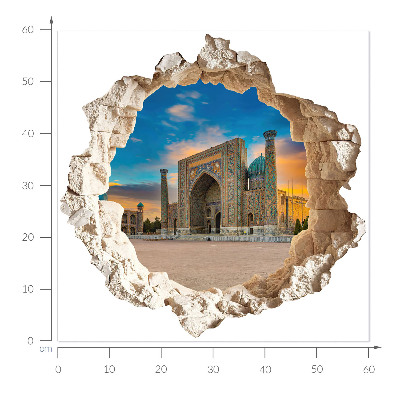 3D falmatrica lyuk 60x59 Építészeti felfedezés