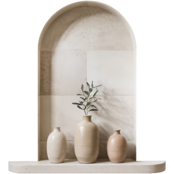 Dekoratív 3d falmatrica 73x80 Kerámia vázák