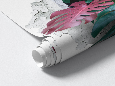 3D falmatrica lyuk 80x73 Trópusi kompozíció