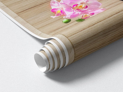 Dekoratív 3d falmatrica 32x80 Orchidea elegancia