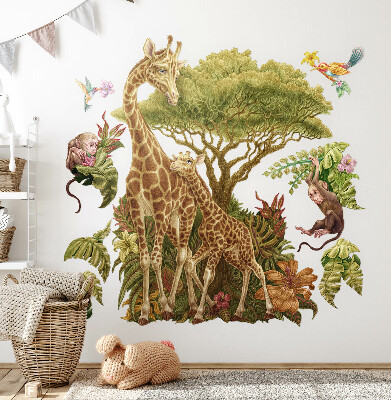 Falmatrica 100x150 Szafari a vad természet pasztell változatában