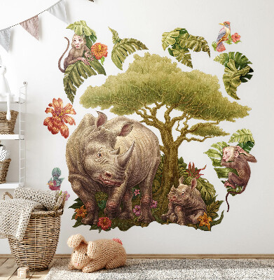 Falmatrica 130x140 Vad szafari pasztell változatban