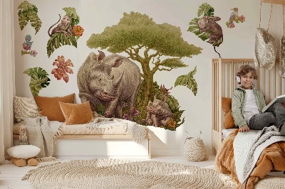 Falmatrica 130x140 Vad szafari pasztell változatban