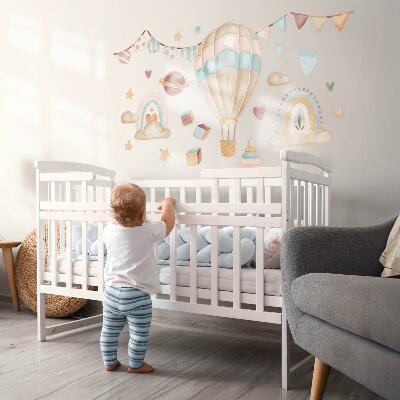 Falmatrica 130x183 Boho akvarell pasztell minták