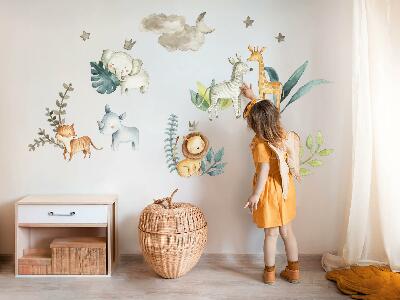 Falmatrica 130x206 Imádnivaló állatok pasztell boho stílusban