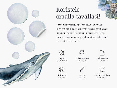 Falmatrica 60x90 Vörös dinoszaurusz rajzokkal és növényzettel