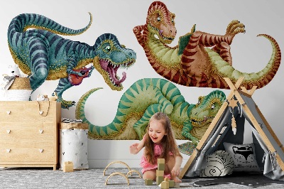 Falmatrica 60x90 Dinoszauruszok vidám rajzfilm változatban