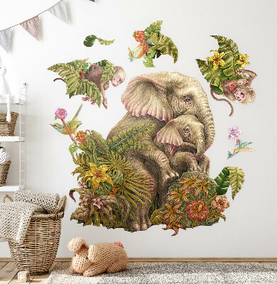 Falmatrica 60x75 Szafari egzotikus állatokkal és növényzettel