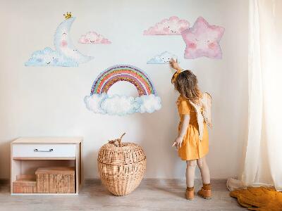 Falmatrica 60x82 Varázslatos pasztell égbolt akvarell stílusban