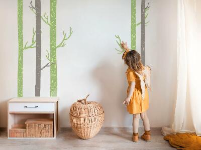 Falmatrica 60x87 Pasztell erdő dekoratív fákkal