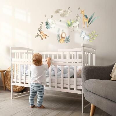 Falmatrica 60x95 Imádnivaló állatok pasztell boho stílusban