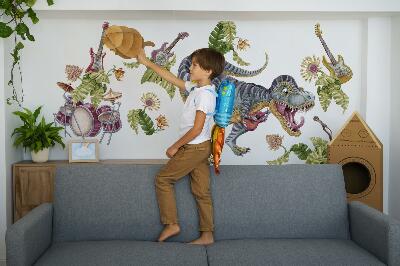 Falmatrica 60x89 Zenei dinoszauruszok pasztell színekben