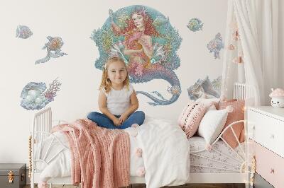 Falmatrica 60x60 Mermaid pasztell víz alatti stílusban
