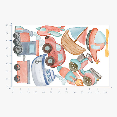 Falmatrica 80x126 Pasztell árnyalatú akvarellek szállítása