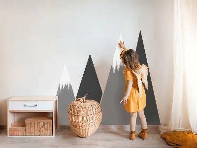 Falmatrica 80x127 Téli hegycsúcsok szemléltető nézetben