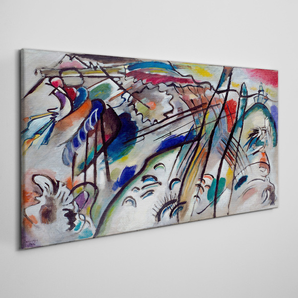 Vászonkép Improvizáció 28 Kandinsky