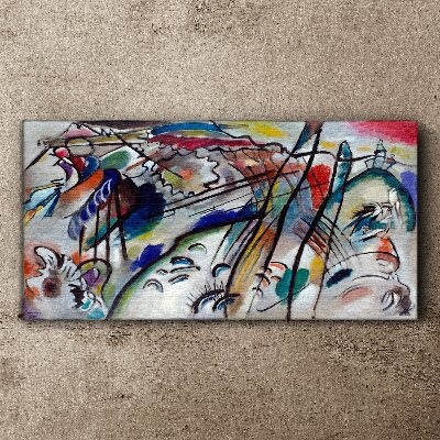 Vászonkép Improvizáció 28 Kandinsky