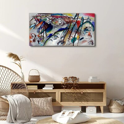 Vászonkép Improvizáció 28 Kandinsky