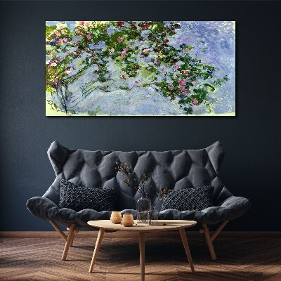 Vászonkép A rózsák Claude Monet