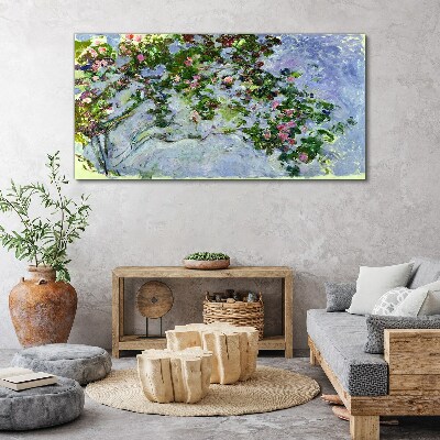 Vászonkép A rózsák Claude Monet