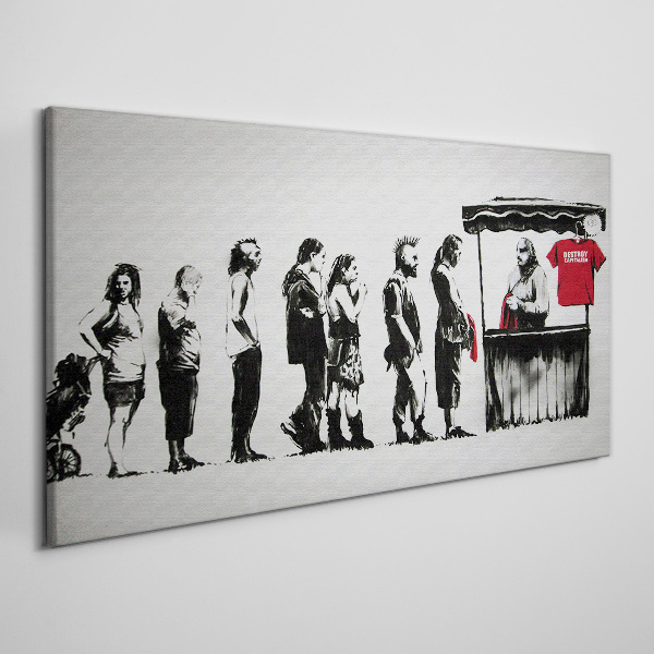 Vászonkép Banksy Fesztivál
