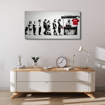 Vászonkép Banksy Fesztivál