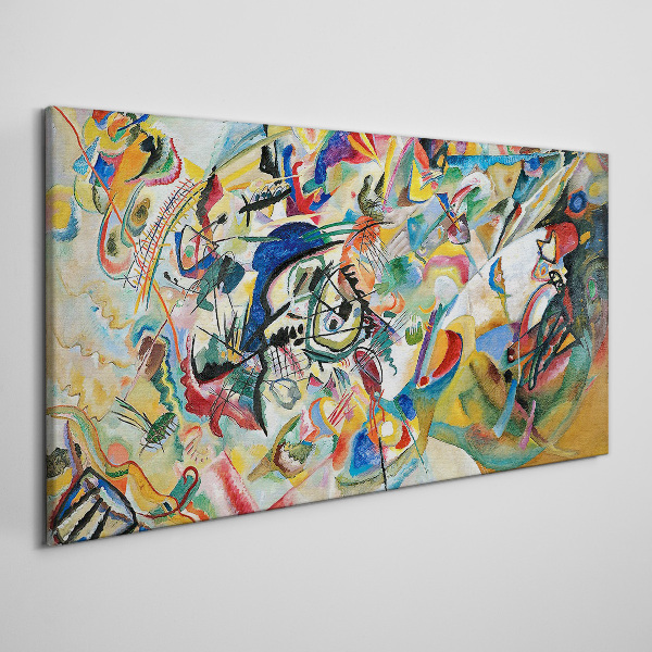 Vászonkép Összetétel VII Kandinsky