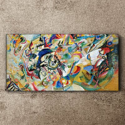 Vászonkép Összetétel VII Kandinsky
