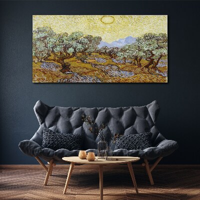 Vászonkép Sun Las Van Gogh