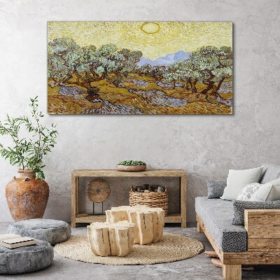 Vászonkép Sun Las Van Gogh