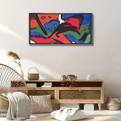 Vászonkép Kék lovas Vasily Kandinsky