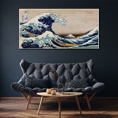 Vászonkép Kanagawa nagy hullám