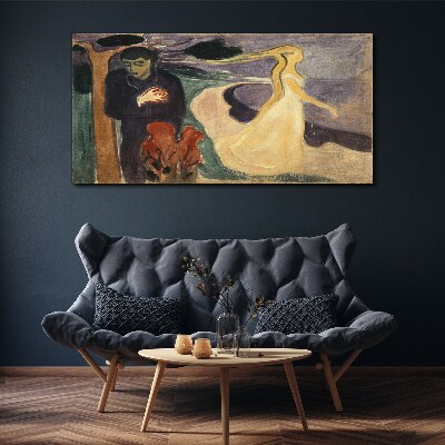 Vászonkép Az Edvard Munch elválasztása