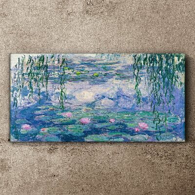 Vászonkép Monet vízililiomok