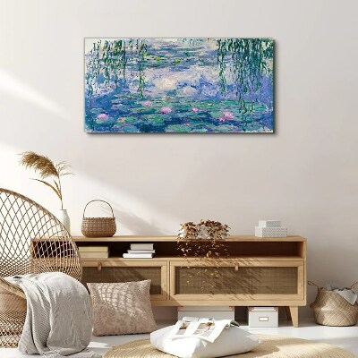 Vászonkép Monet vízililiomok