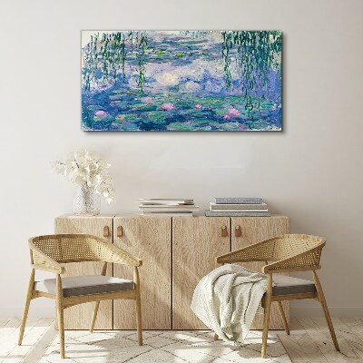 Vászonkép Monet vízililiomok