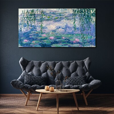 Vászonkép Monet vízililiomok