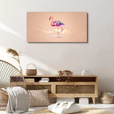 Vászonkép Flamingó