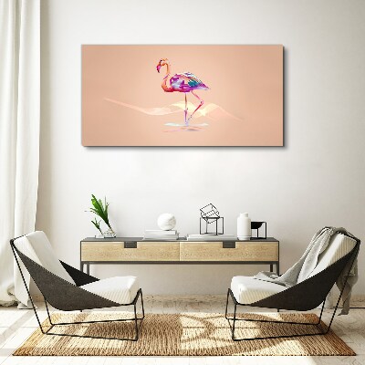 Vászonkép Flamingó