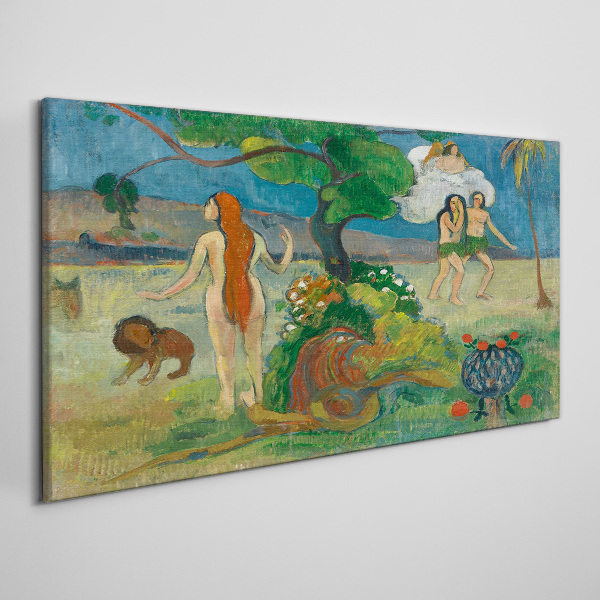 Vászonkép Le paradis perdu gauguin