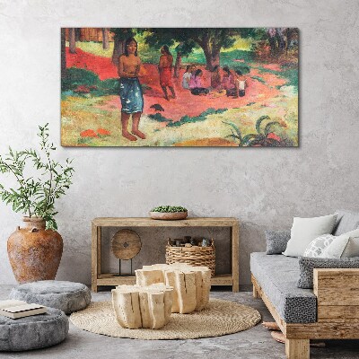 Vászonkép Jelenet a hawaii életből