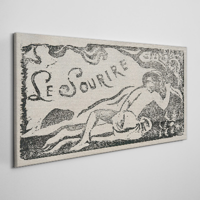 Vászonkép Le Souraire Gauguin