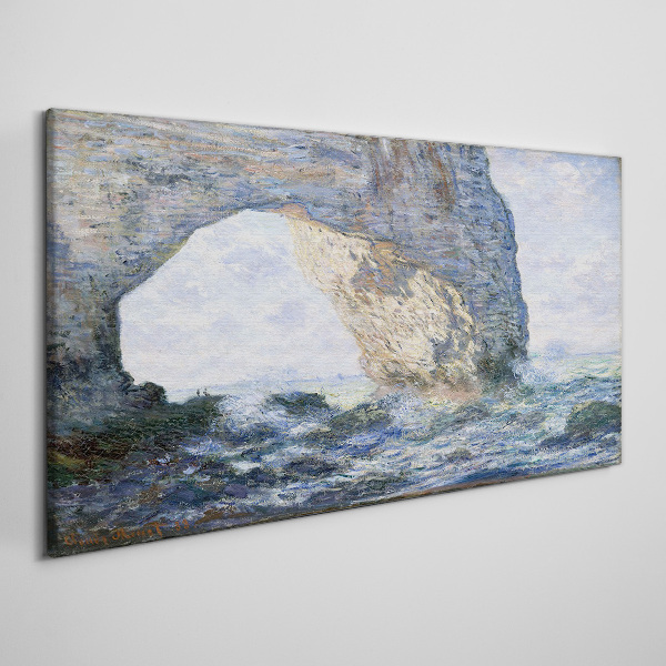 Vászonkép A Manneporte Monet