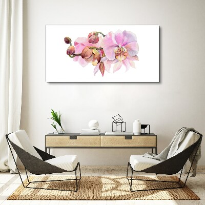 Vászonkép Orchidea pasztell árnyalatokban